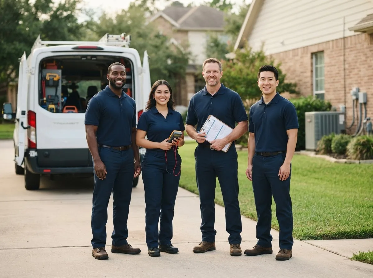 Certified HVAC technician near Wadesville, IN